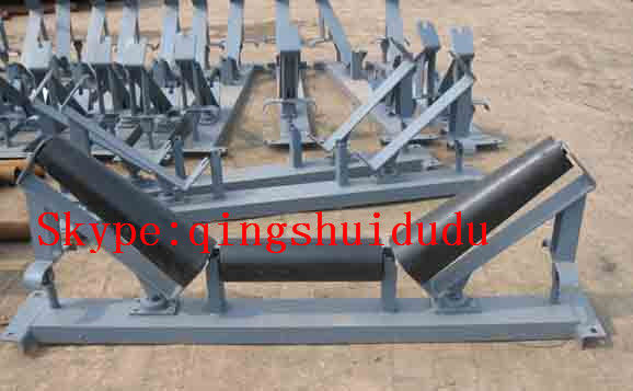Carrier Roller Drum Return Roller conveyor roller with bracket JMB-2462